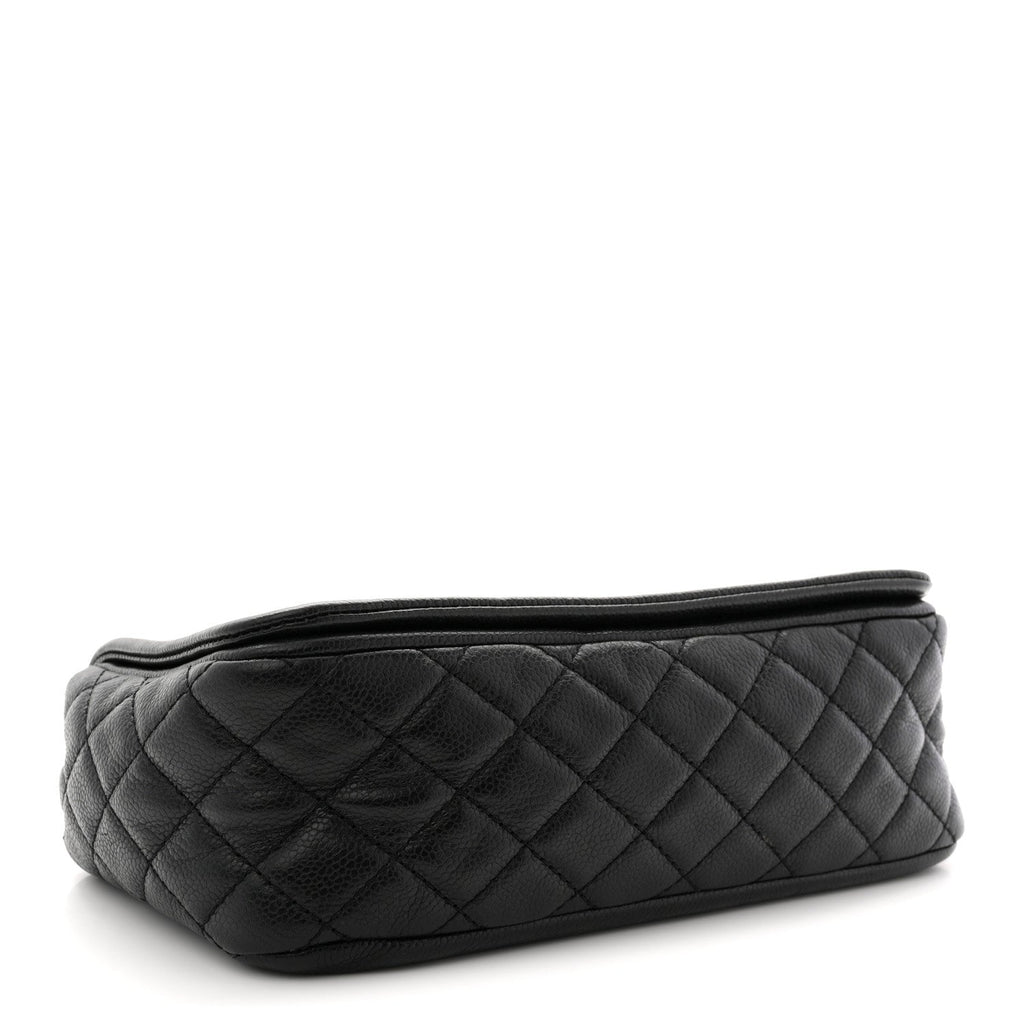 Chanel Caviar Medium Timeless CC Flap Black
