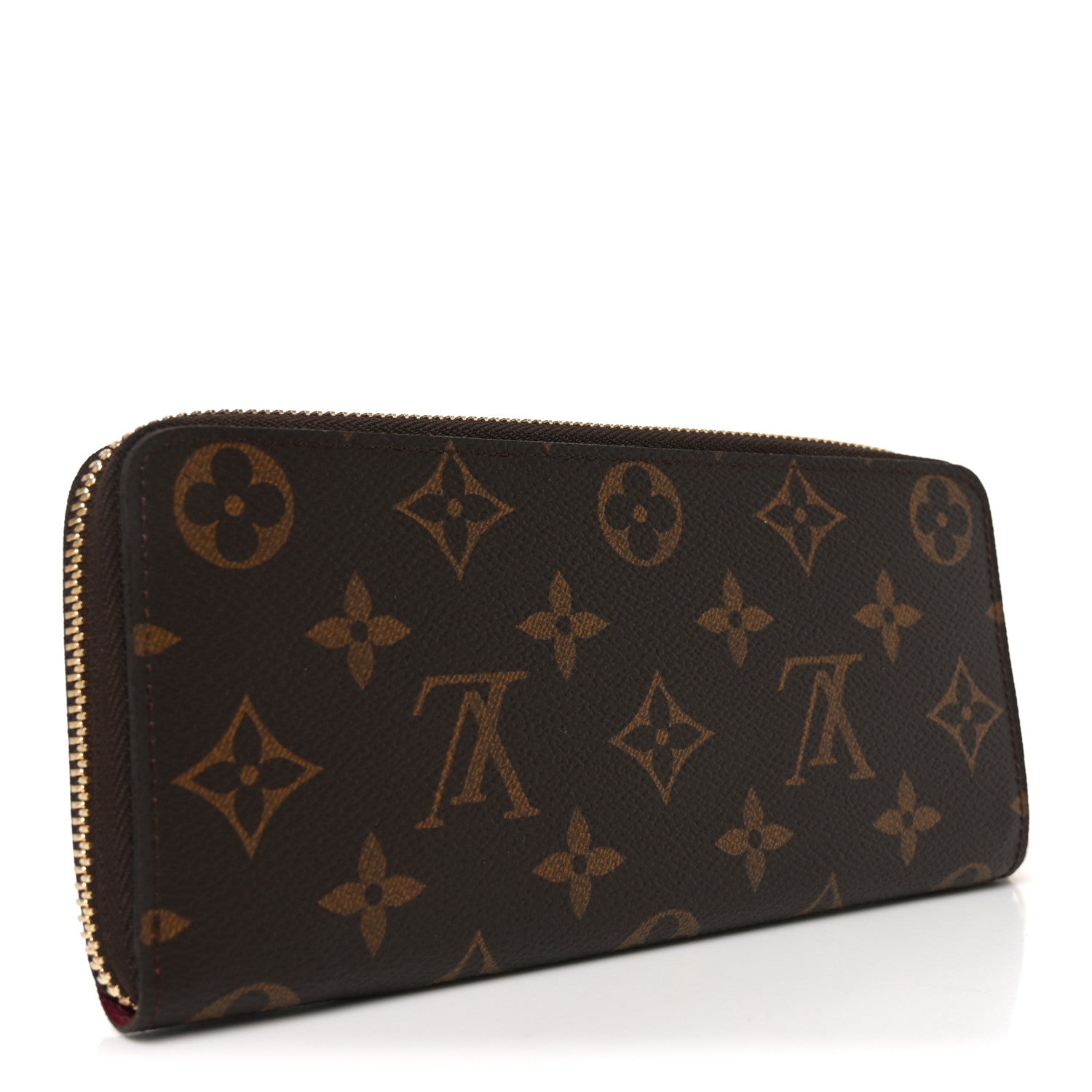 Louis Vuitton Monogram Clemence Wallet Fuchsia