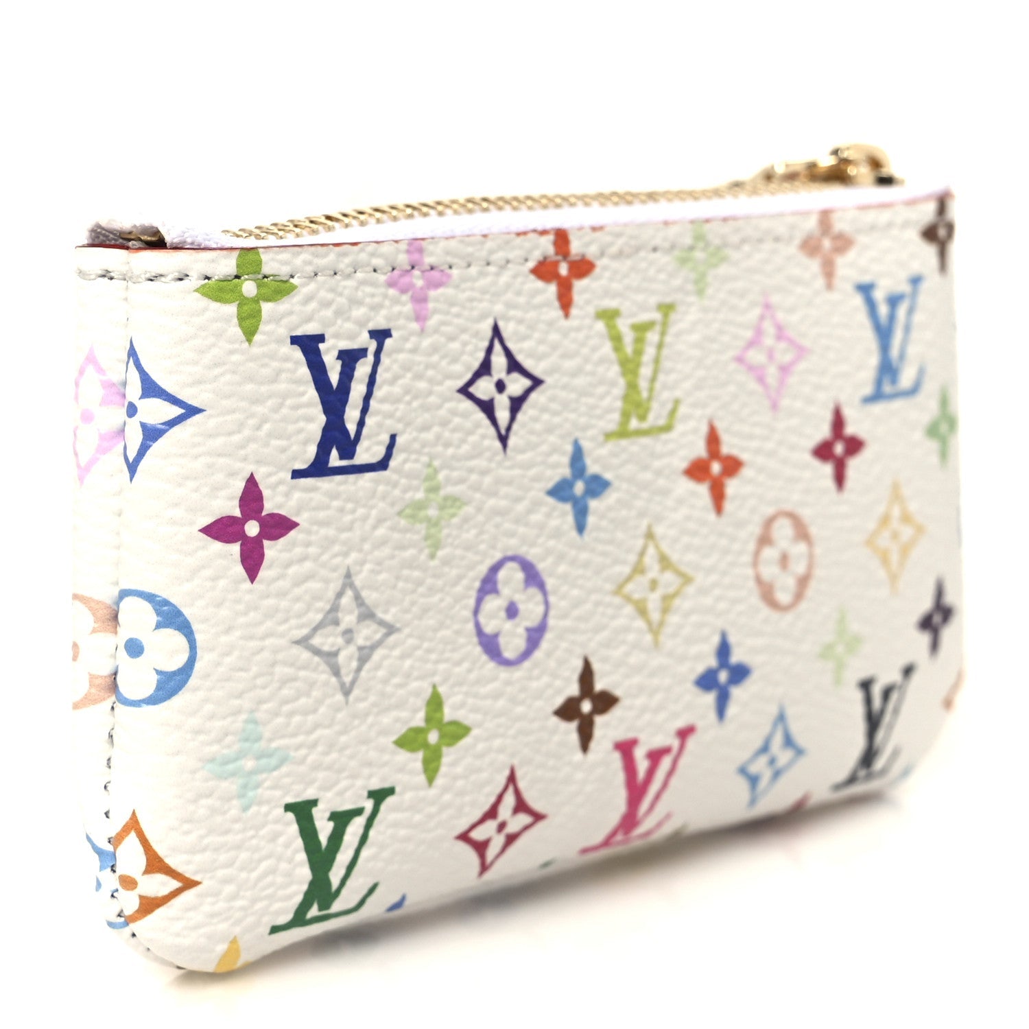 Louis Vuitton LV X TM Monogram Multicolor Key Pouch White