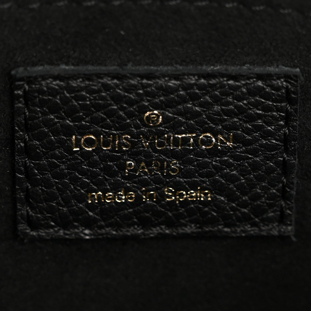 Louis Vuitton Empreinte Monogram Giant Speedy Bandouliere 20 Black