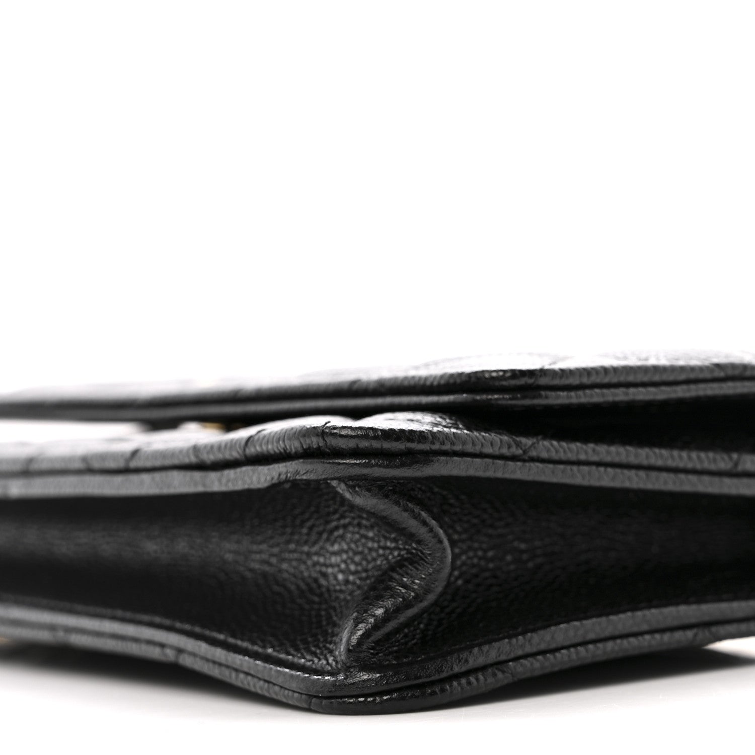 Chanel Caviar Quilted Miss Coco Wallet On Chain WOC Black