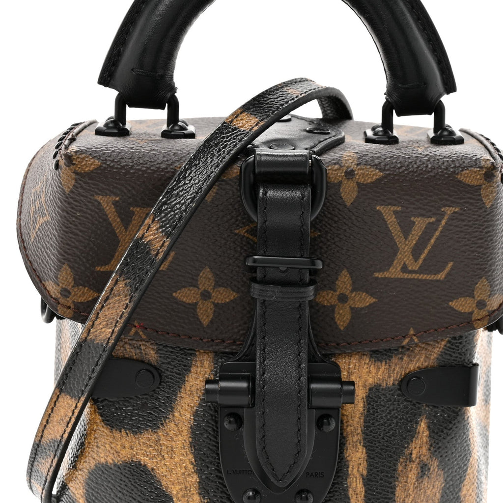 Louis Vuitton Monogram Leopard Camera Box