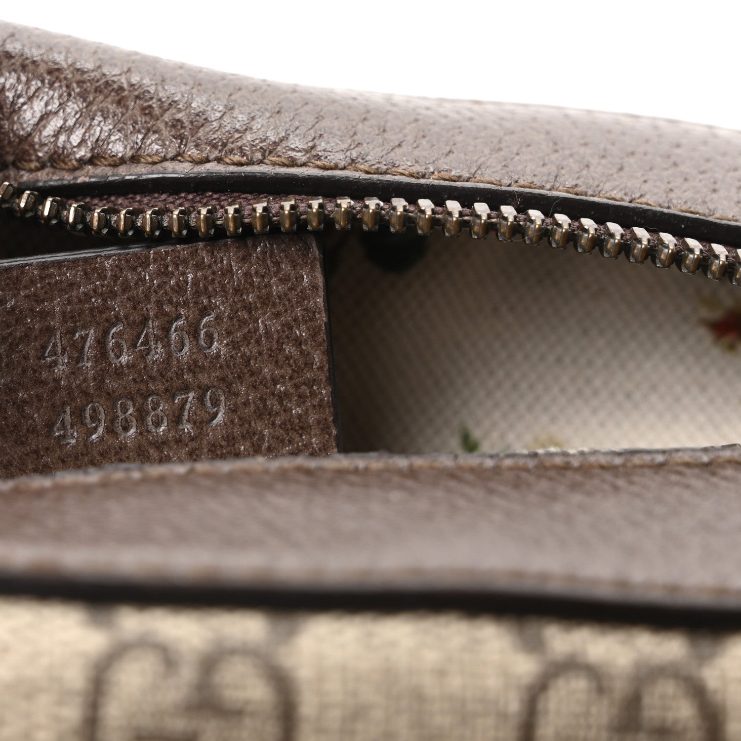 Gucci GG Supreme Monogram Web Neo Vintage Shoulder Bag Beige New Acero Crop
