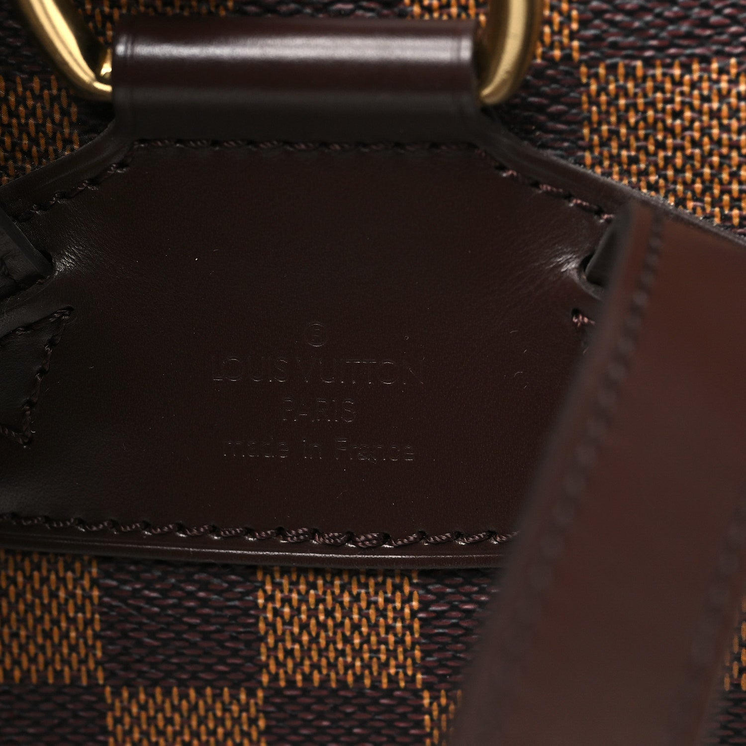 Louis Vuitton Damier Ebene Montsouris MM Backpack