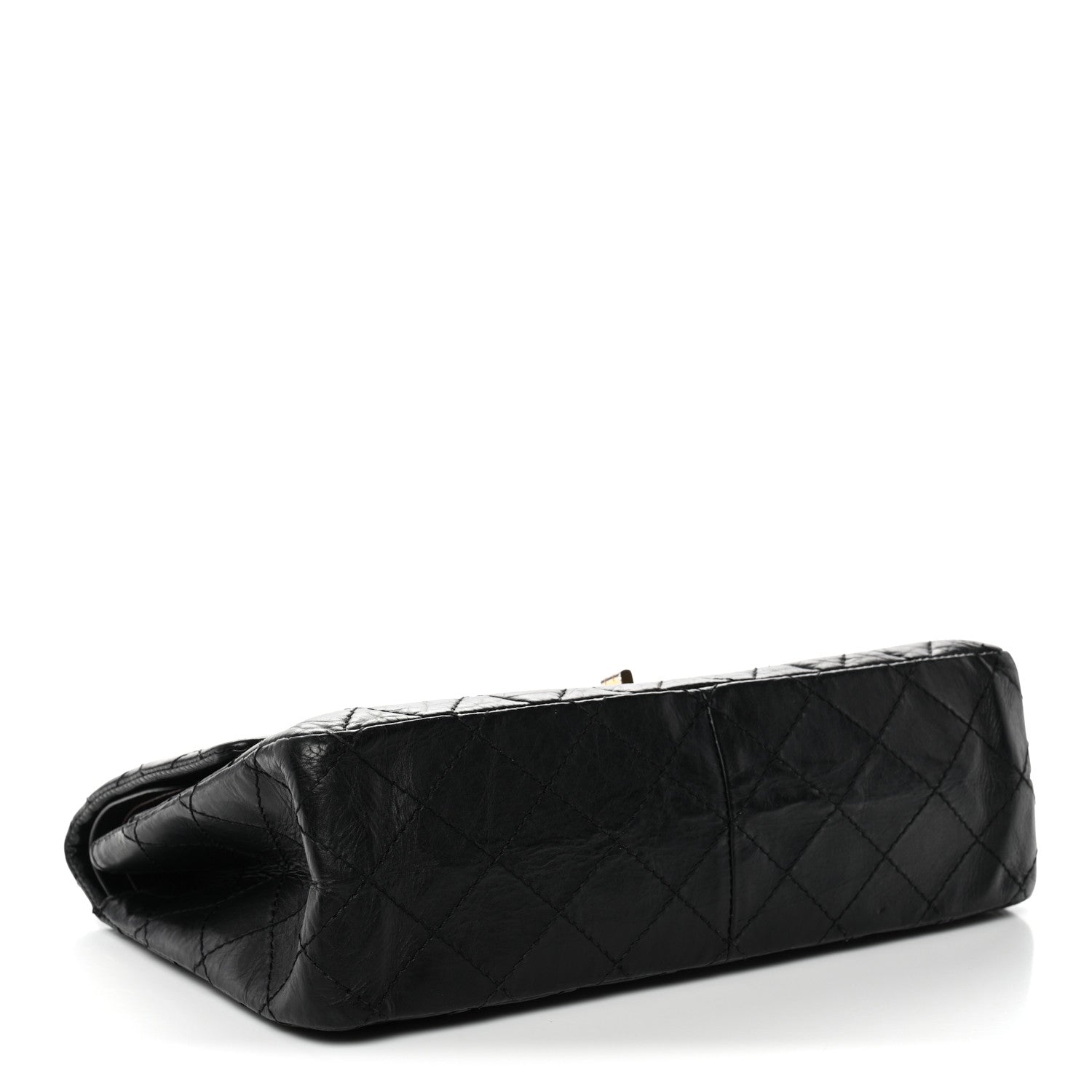 Chanel Aged Calfskin Quilted 2.55 Reissue 226 Flap Black