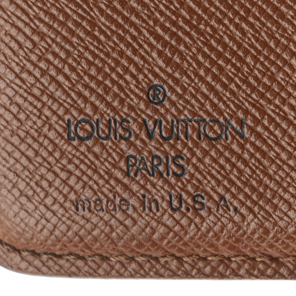 Louis Vuitton Monogram Compact Zippe Zipped Wallet