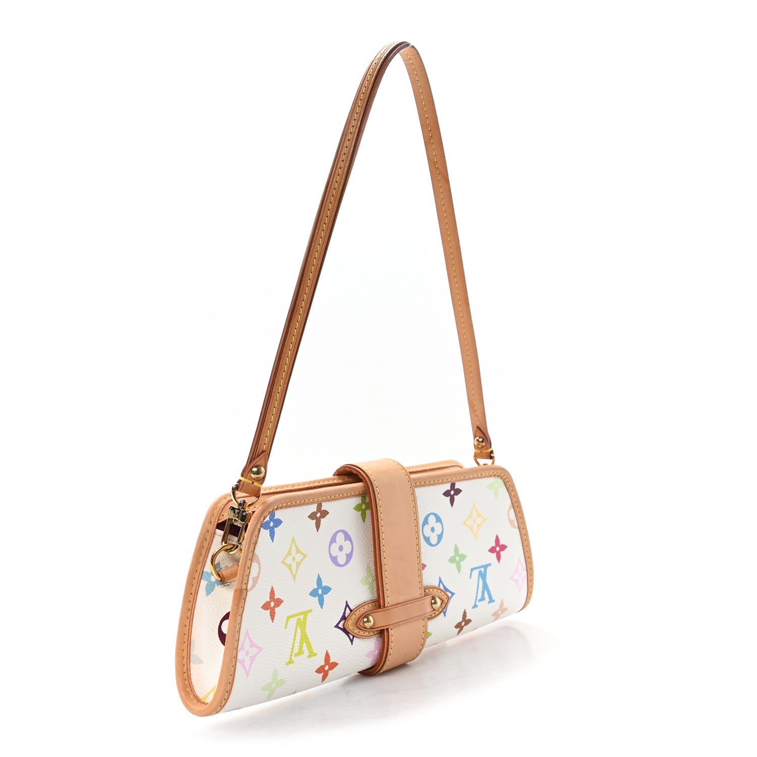 Louis Vuitton Monogram Multicolor Shirley White