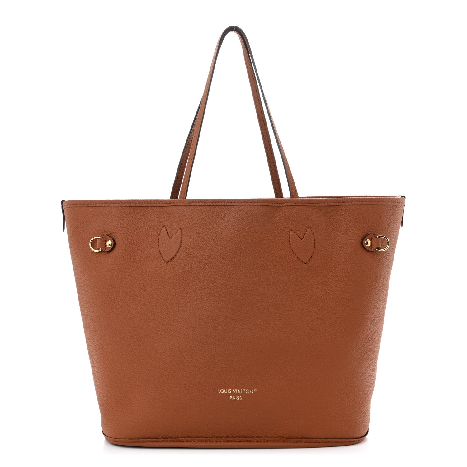 Louis Vuitton Monogram Calfskin Neo Neverfull Inside Out MM Tan