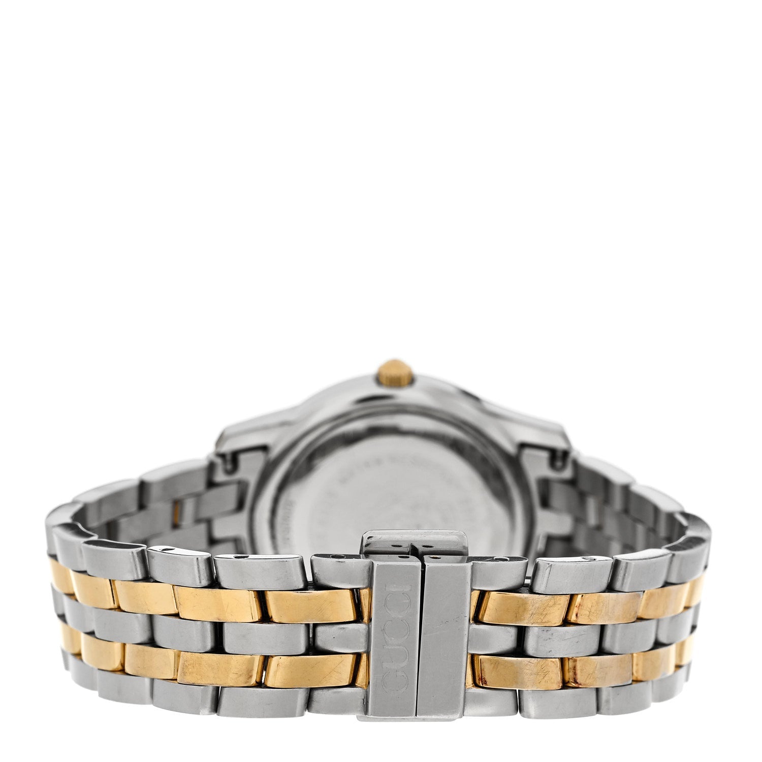 Gucci Stainless Steel 27mm 5500L Two Tone Quartz Watch