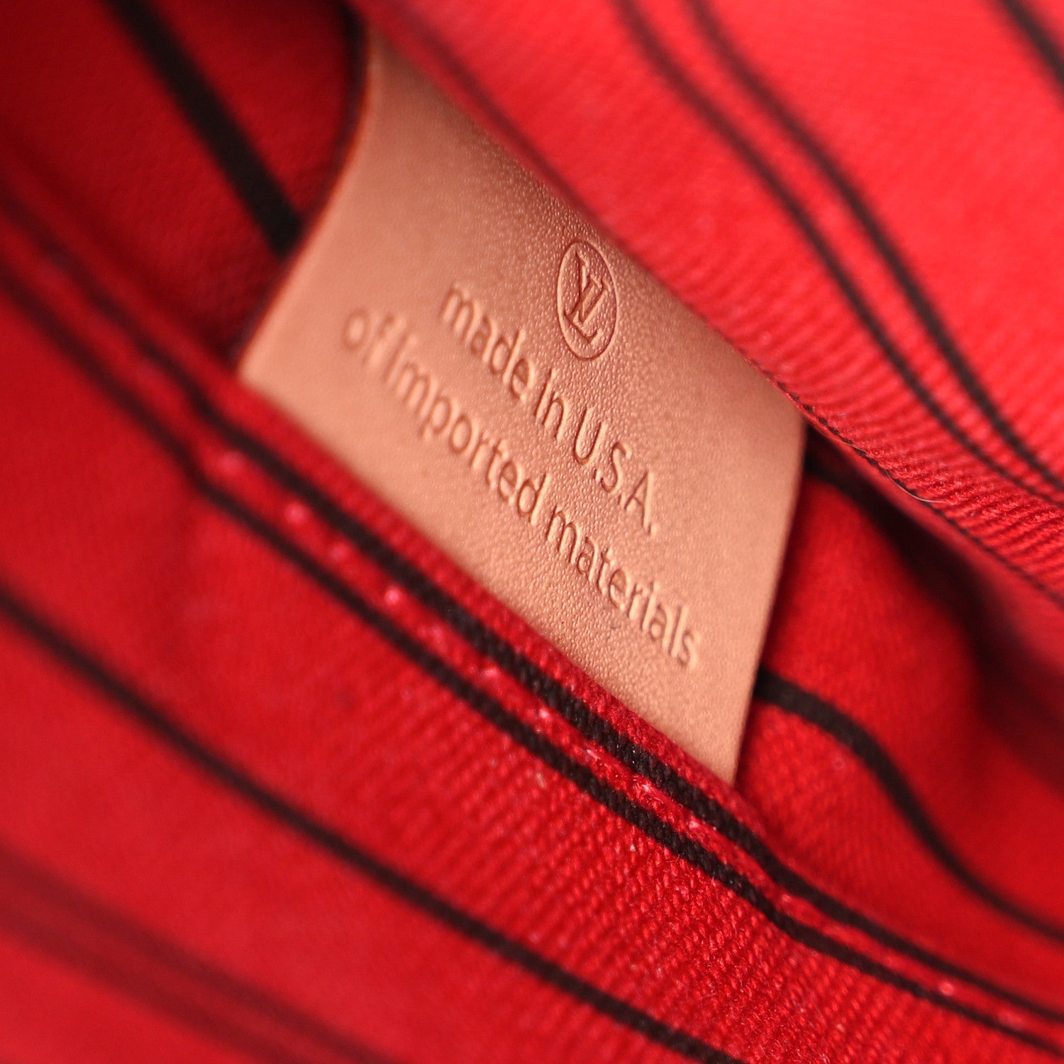 Louis Vuitton Monogram Neverfull MM GM Pochette Cherry