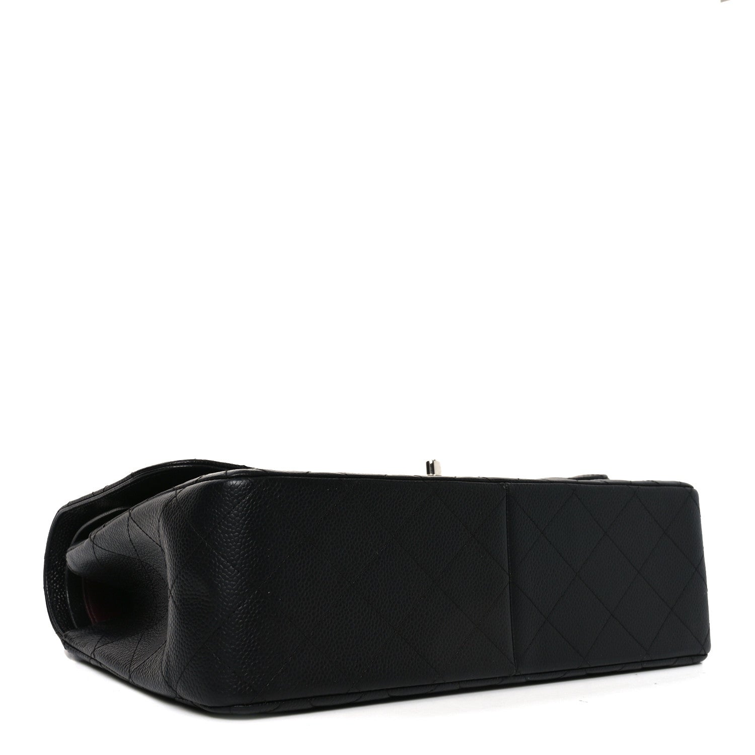 Chanel Caviar Quilted Jumbo Double Flap Black