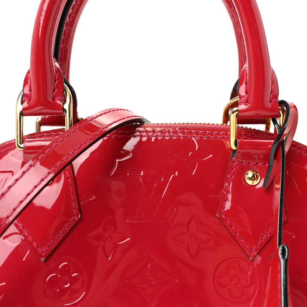 Louis Vuitton Vernis Alma BB Rose Indien