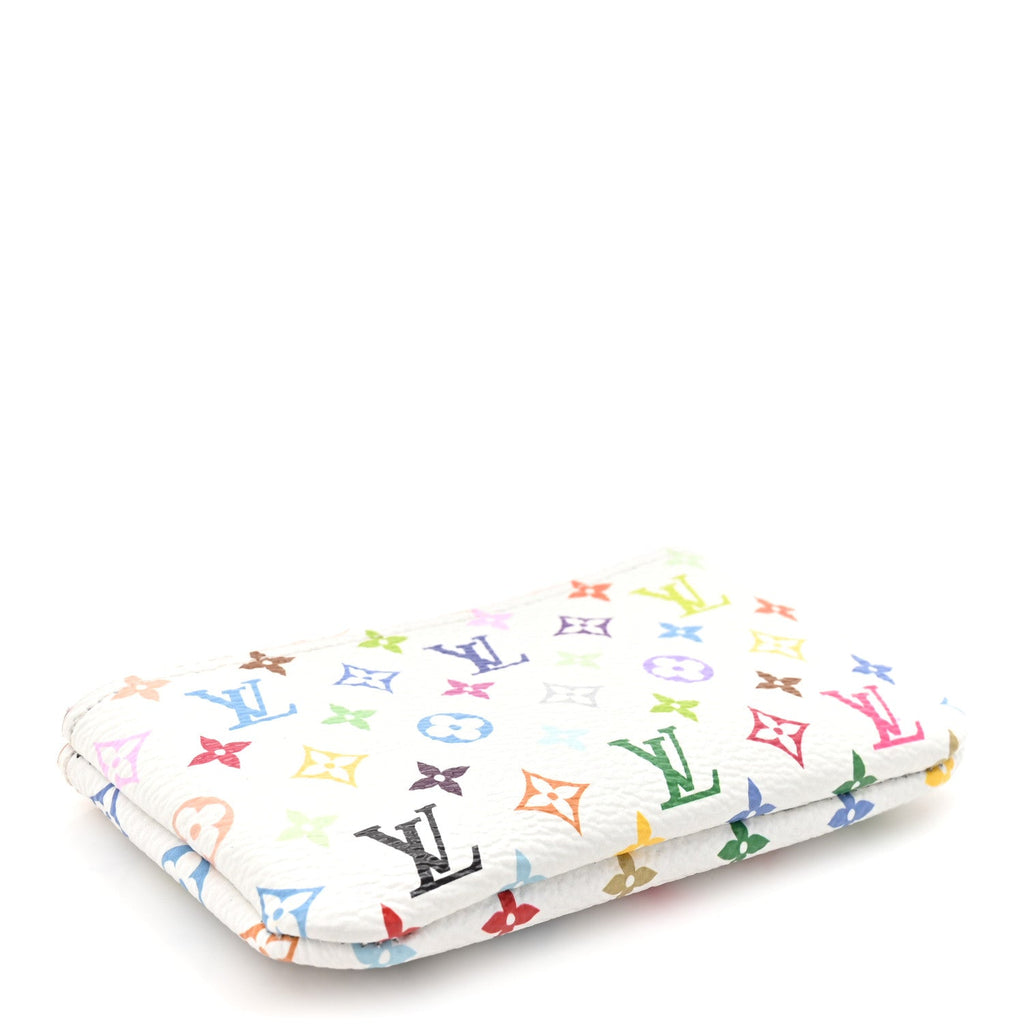 Louis Vuitton LV X TM Monogram Multicolor Key Pouch White