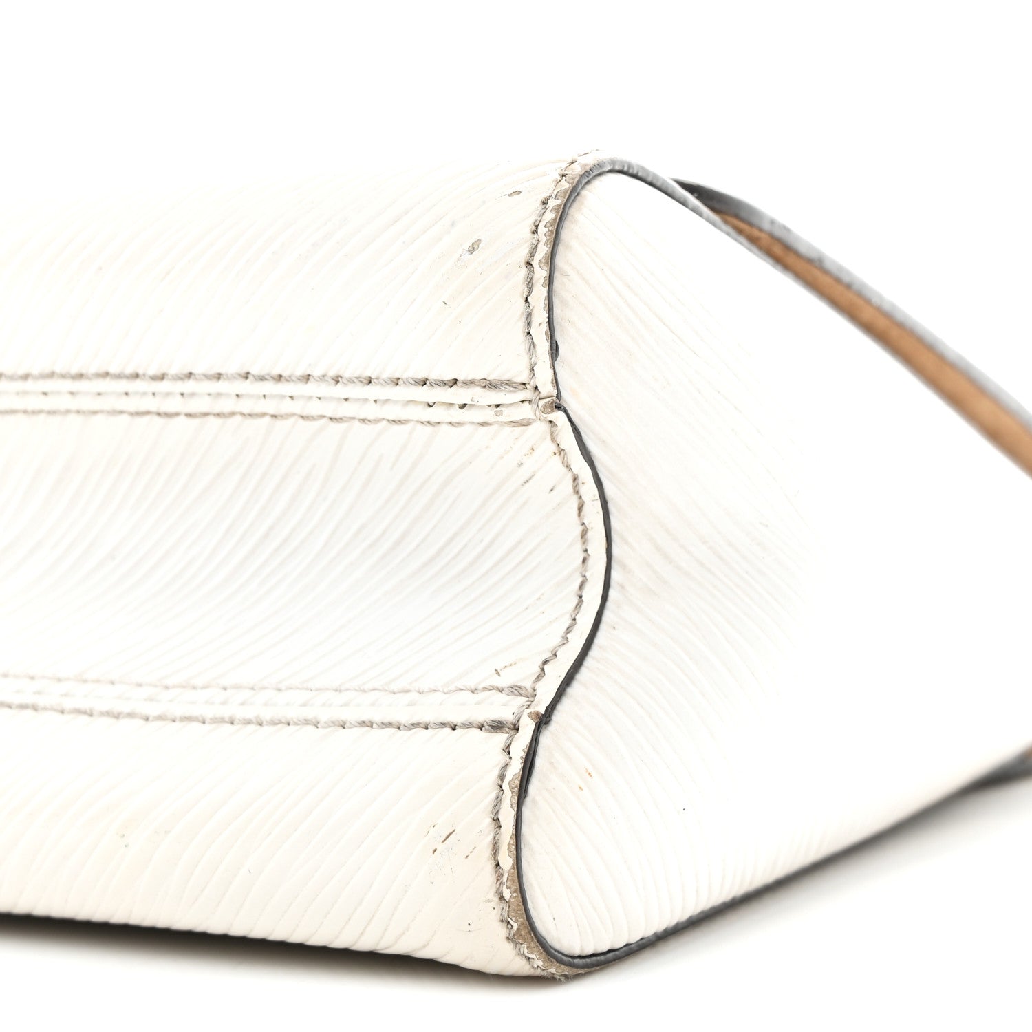 Louis Vuitton Epi Twist Shoulder Bag MM White
