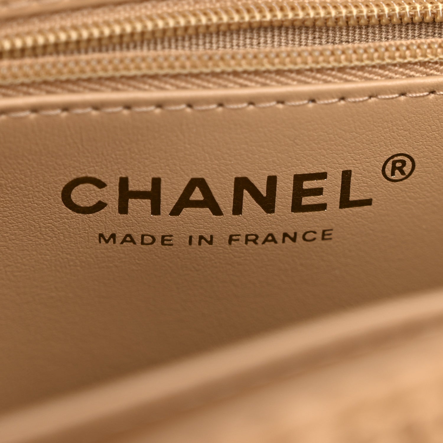 Chanel Braided Raffia Nano Kelly Flap Bag Dark Beige