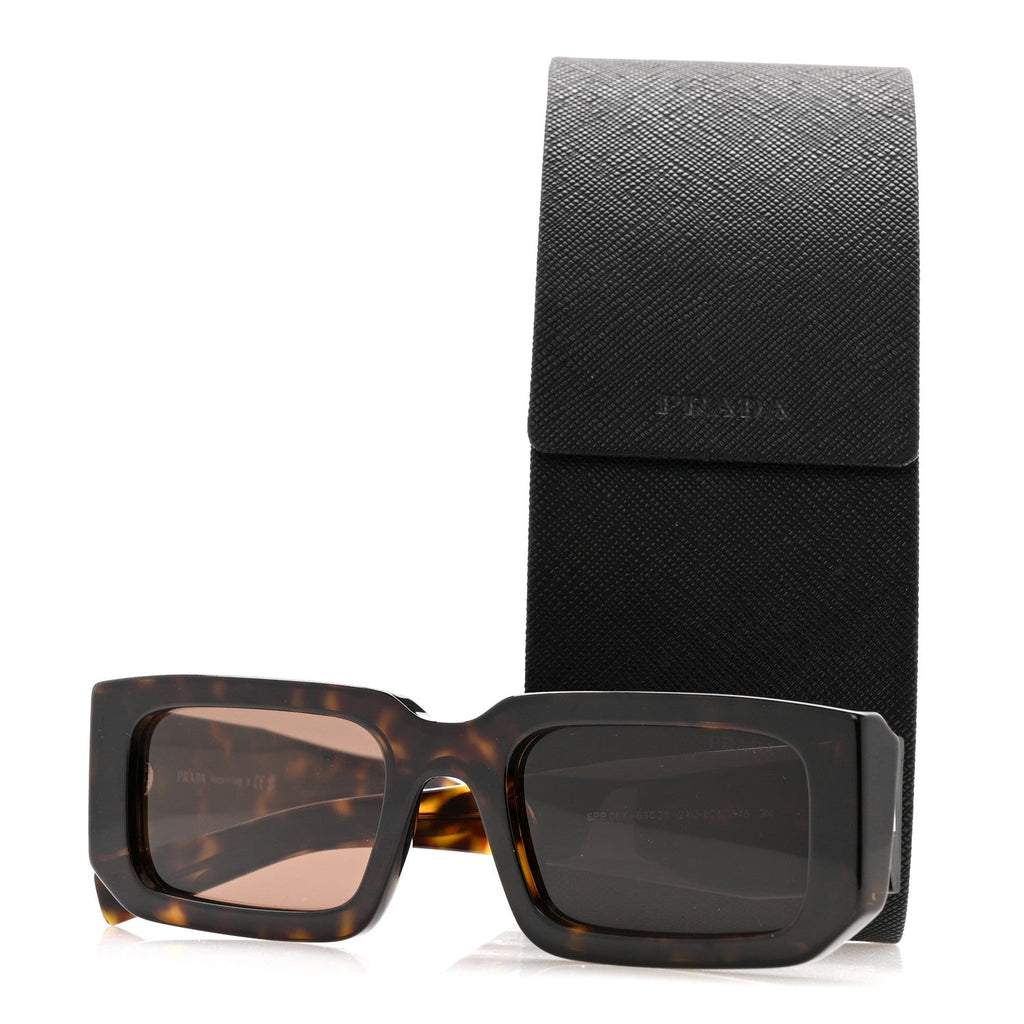 Prada Acetate Symbole Sunglasses SPR 06Y Tortoise