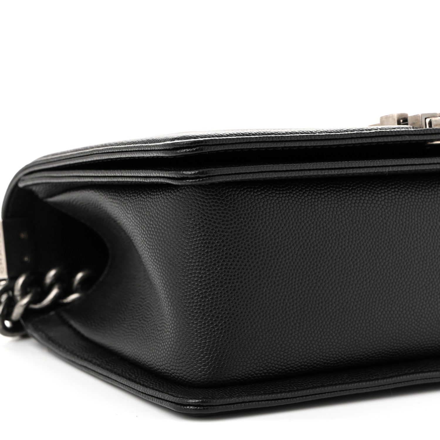 Chanel Caviar Quilted Medium Boy Flap Black