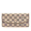 Louis Vuitton Damier Azur Emilie Wallet