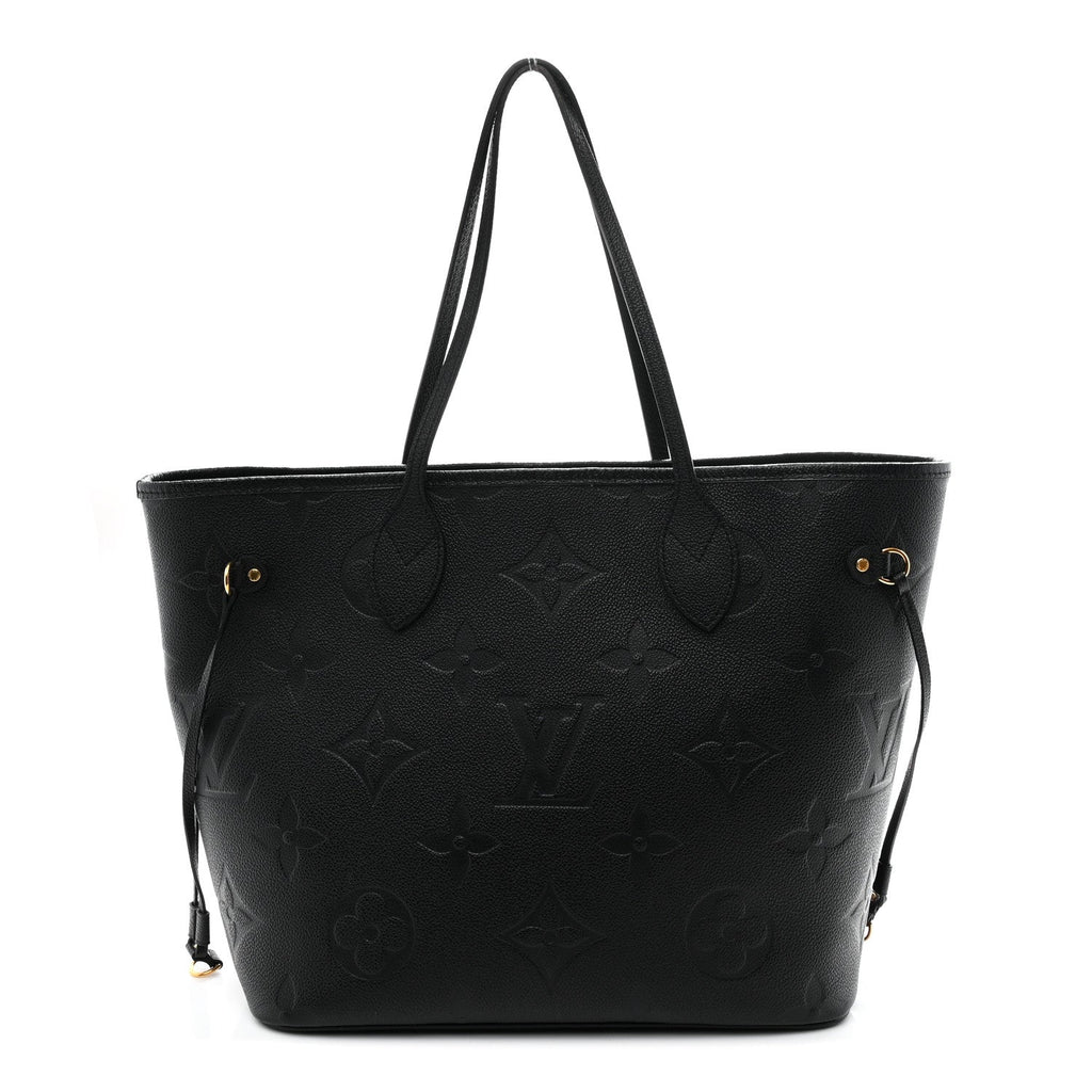 Louis Vuitton Empreinte Monogram Giant Neverfull MM Black
