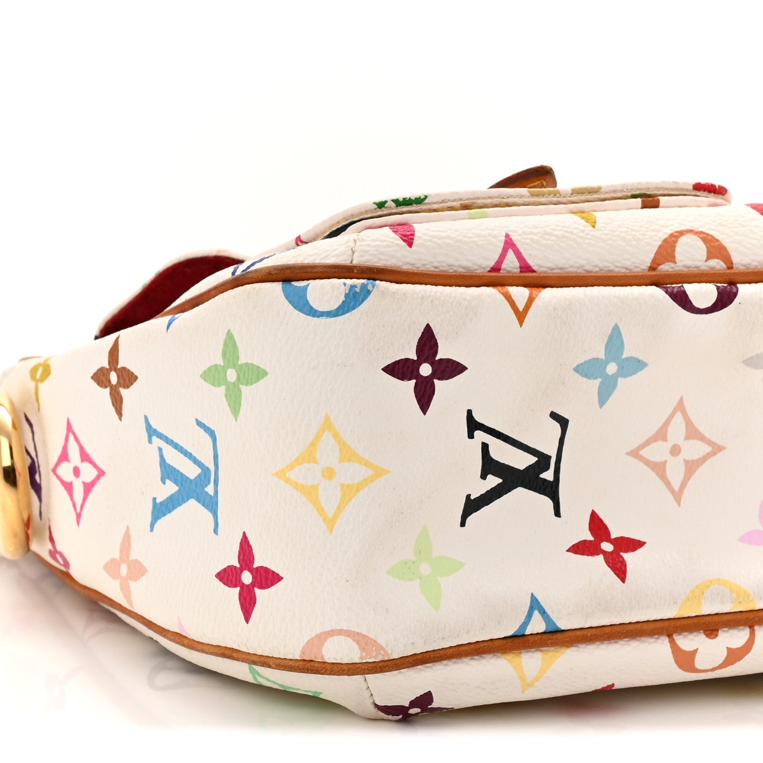 Louis Vuitton Monogram Multicolor Lodge PM White