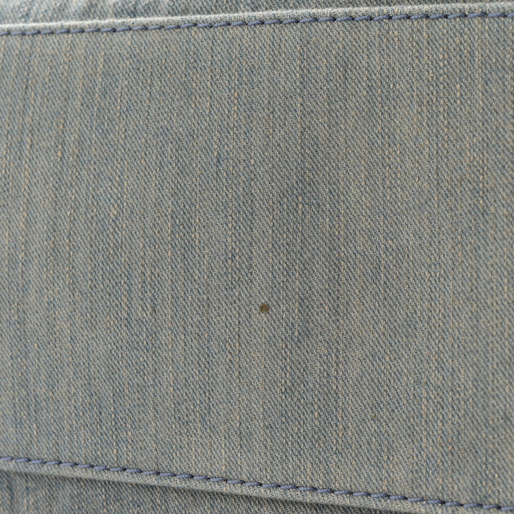 Chanel Denim Medium Deauville Tote Light Blue