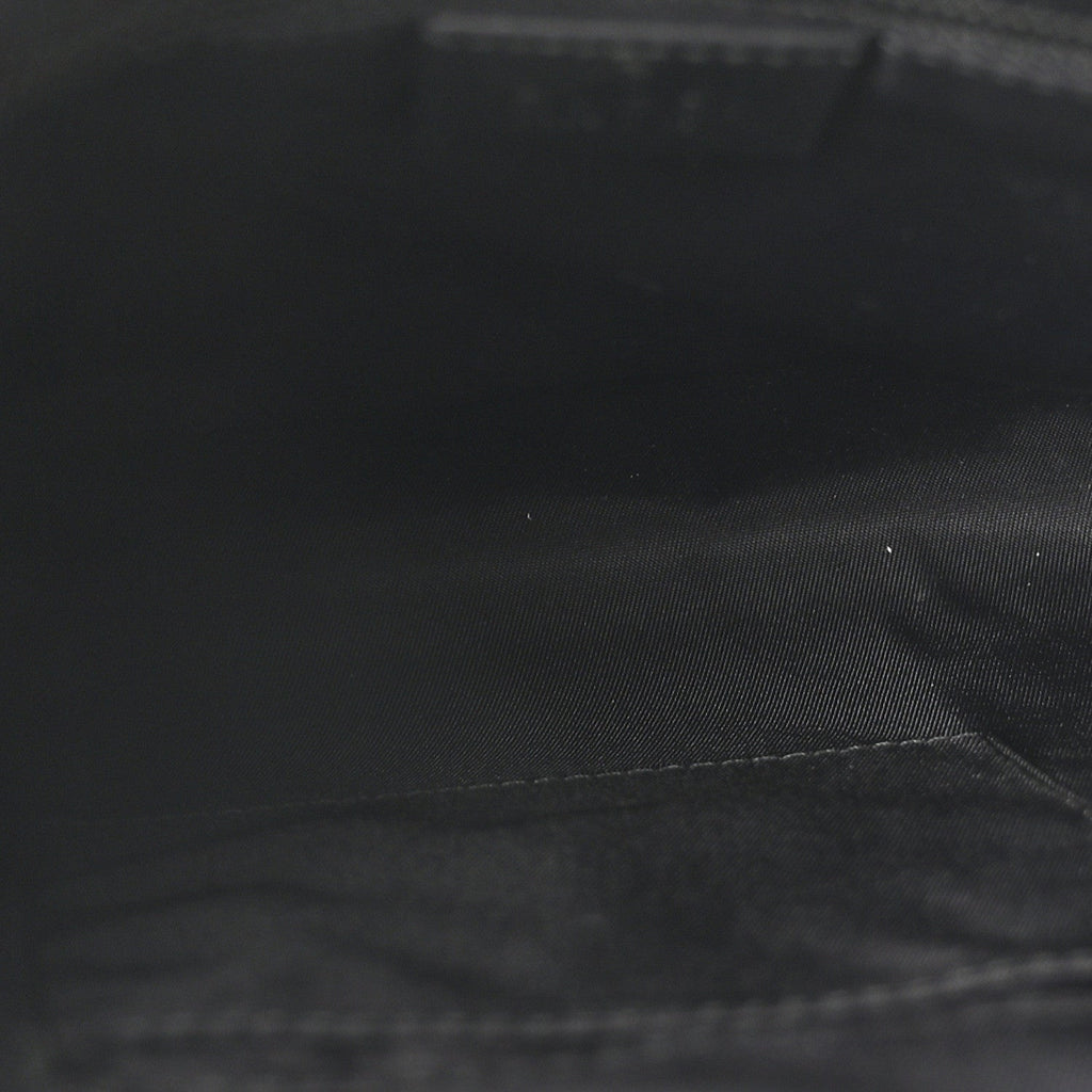 Gucci GG Supreme Monogram Web Messenger Bag Black