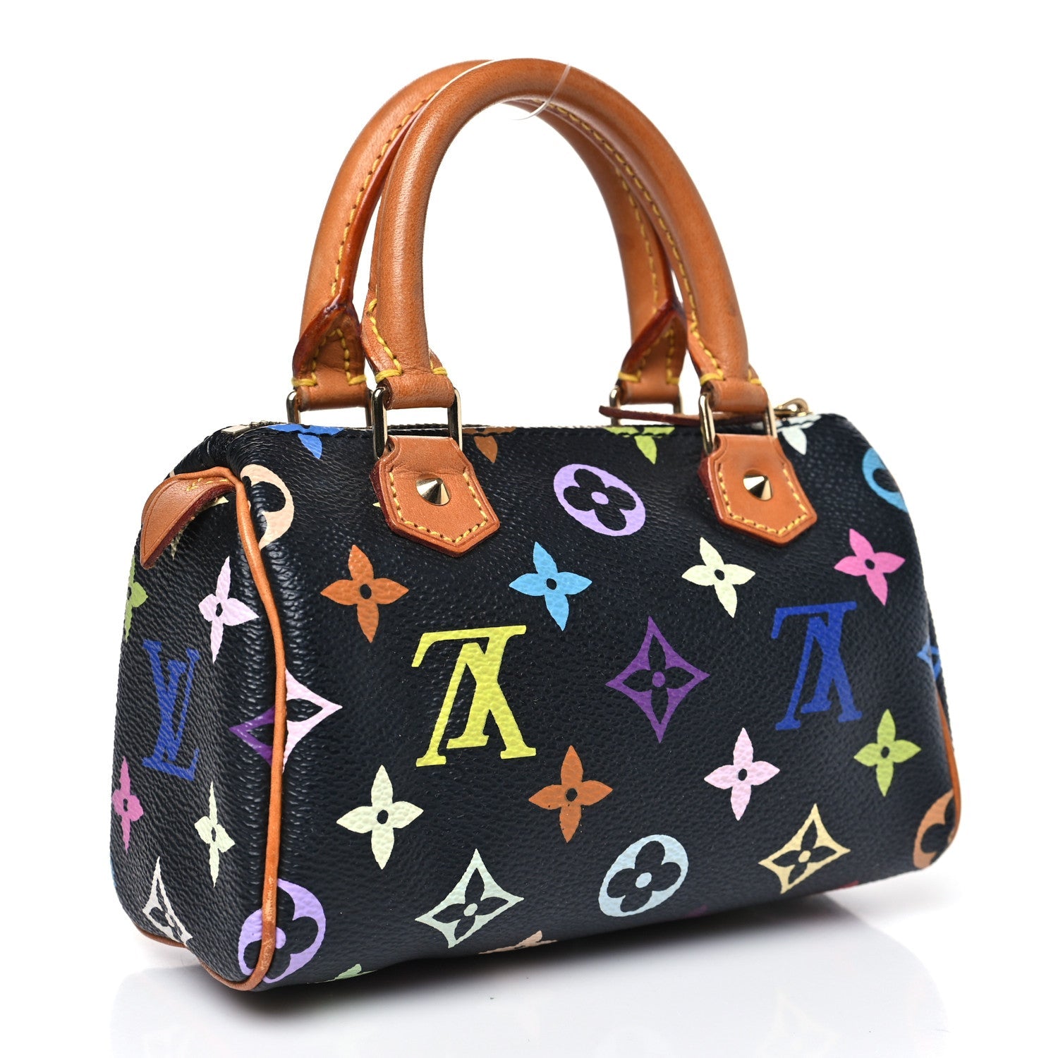 Louis Vuitton Monogram Multicolor Mini Sac HL Speedy Black