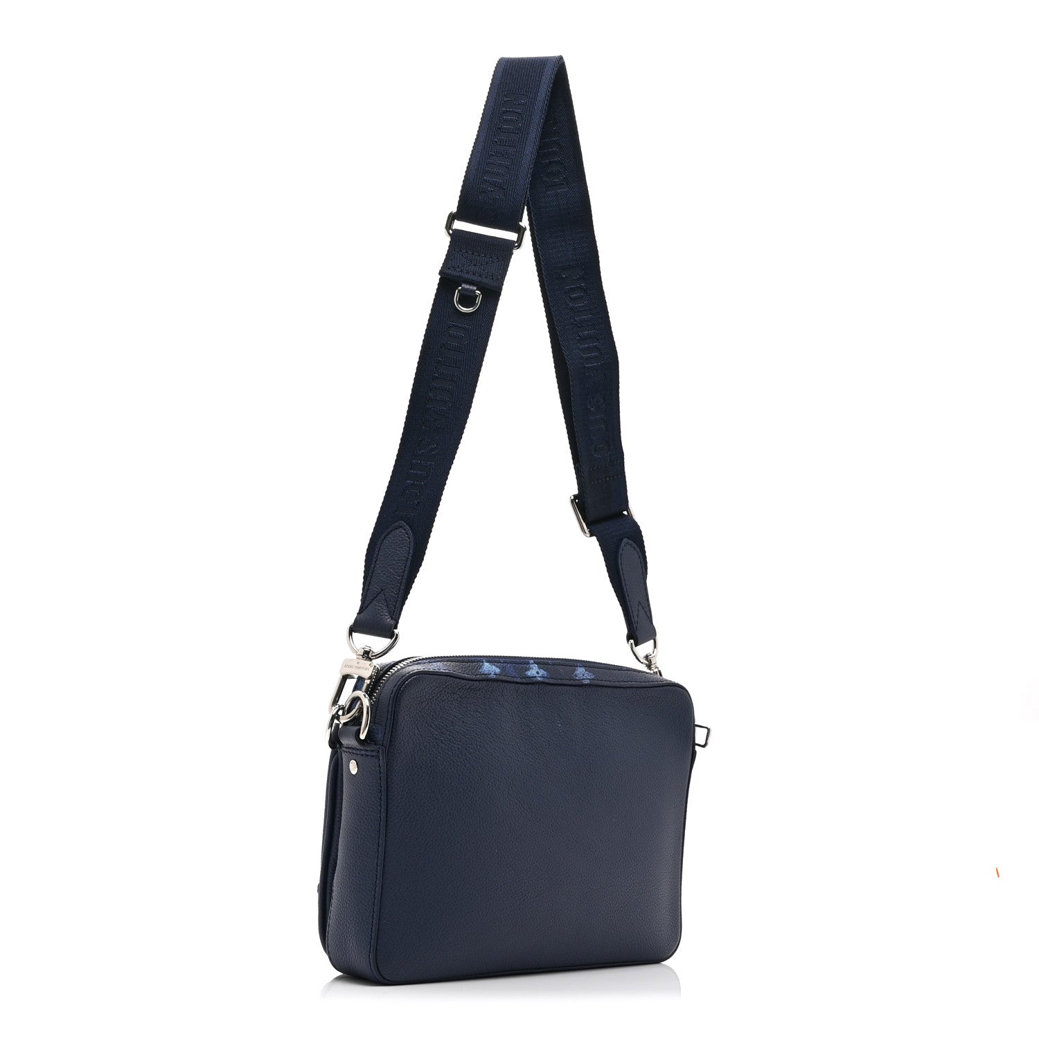 Louis Vuitton Monogram Ink Watercolor Trio Messenger Bag Blue