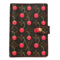 Louis Vuitton Monogram Cerises Small Ring Agenda Cover