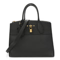 Louis Vuitton Taurillon City Steamer MM Gris