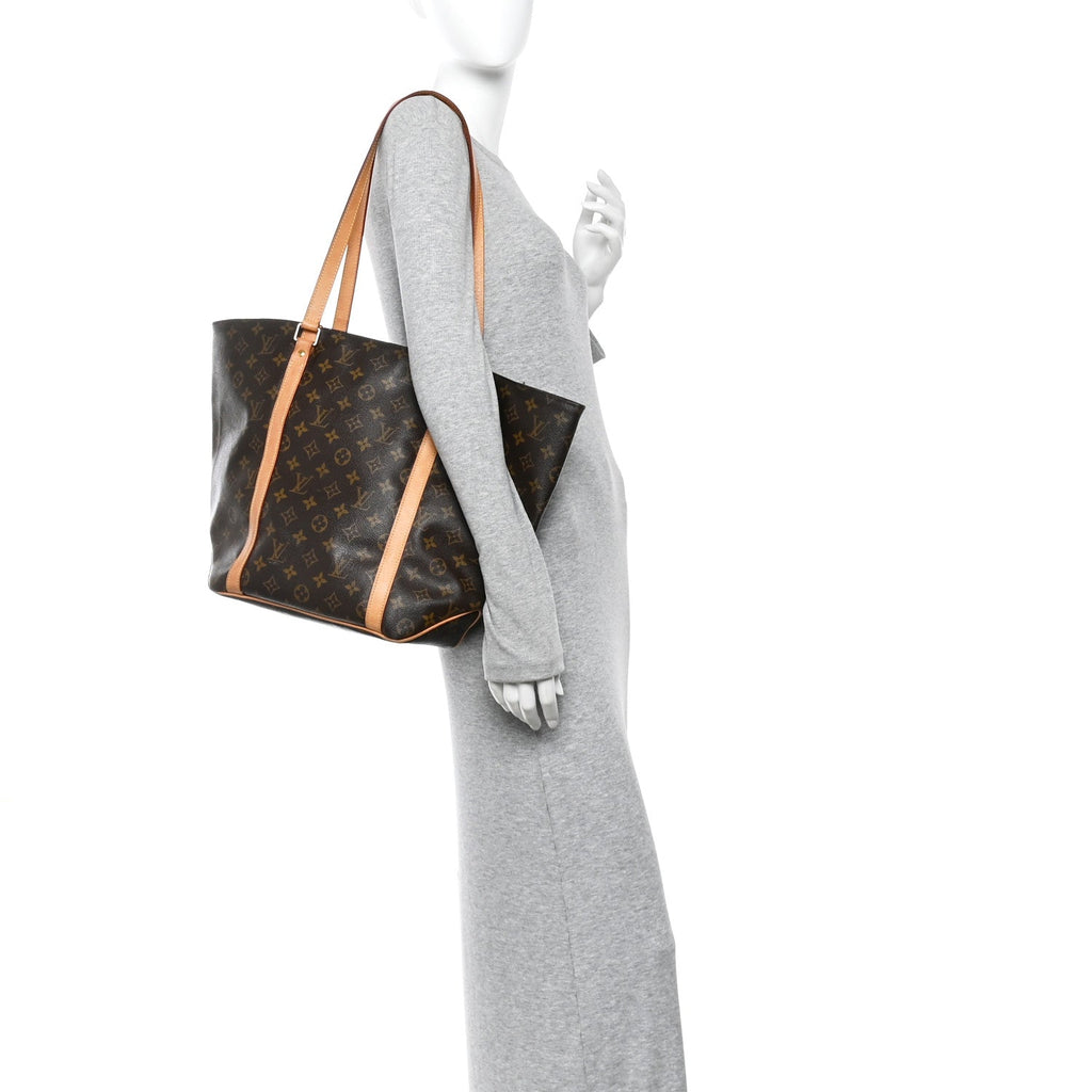 Louis Vuitton Monogram Sac Shopping Tote