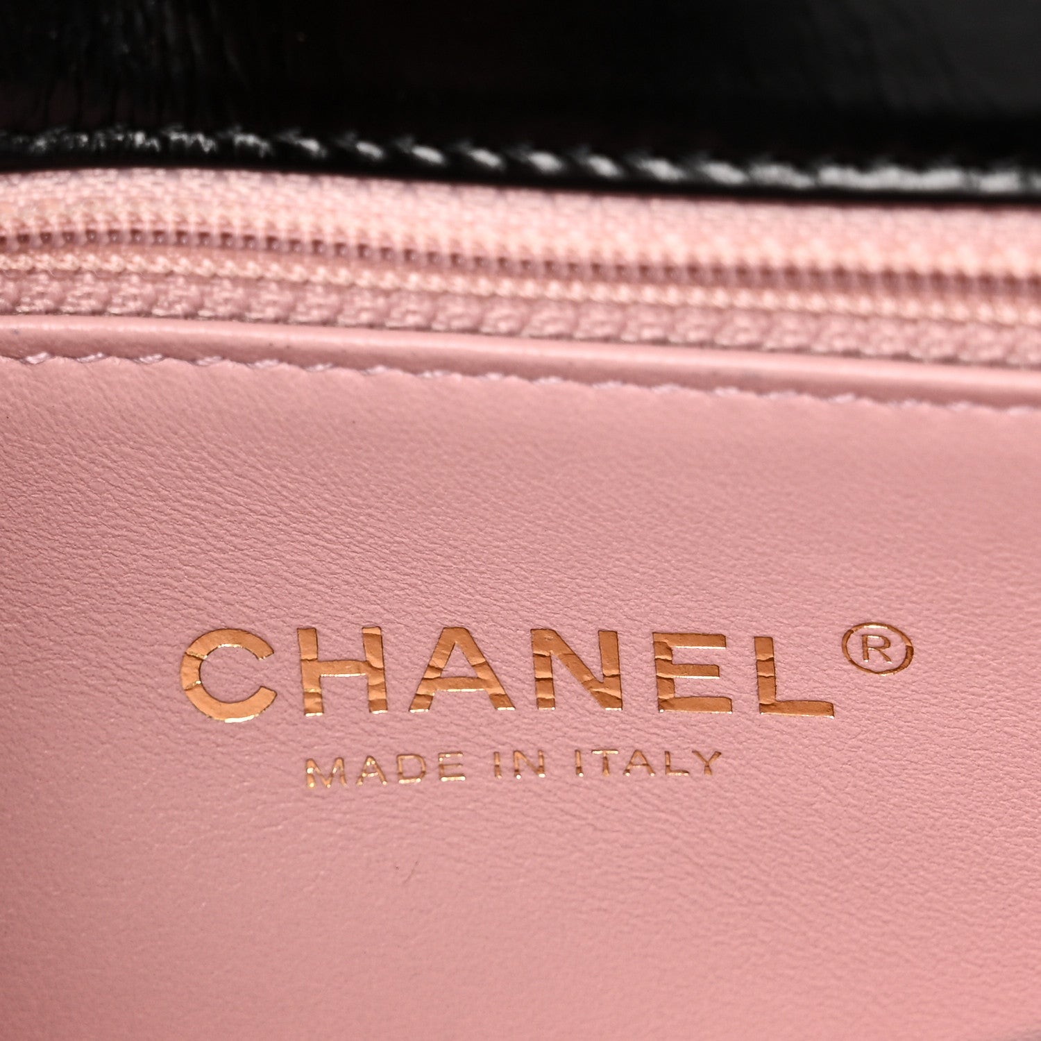 Chanel Iridescent Calfskin Quilted Small Straight Lined Flap Black