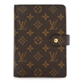 Louis Vuitton Monogram Medium Ring Agenda Cover