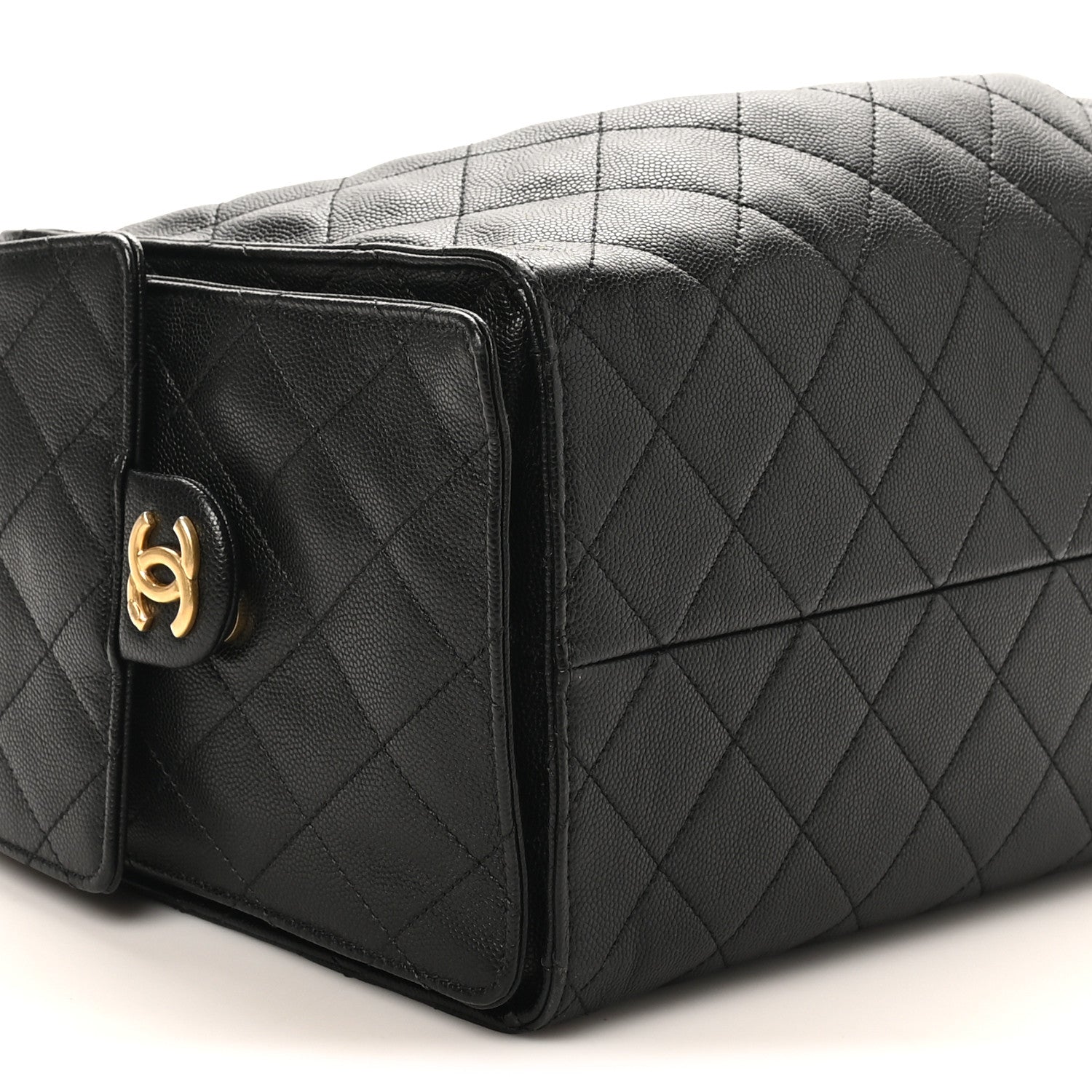 Chanel Caviar Quilted Medium Chanel 25 Handbag Black