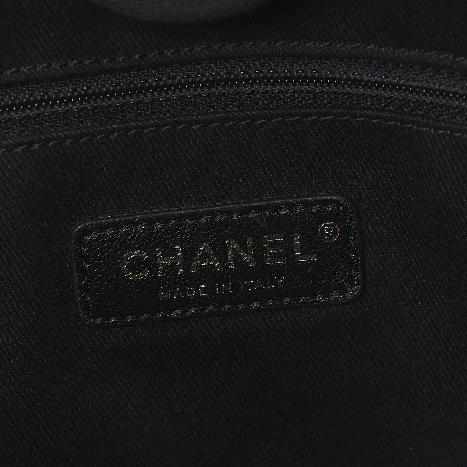 Chanel Mixed Fibers Calfskin Small Deauville Tote Black