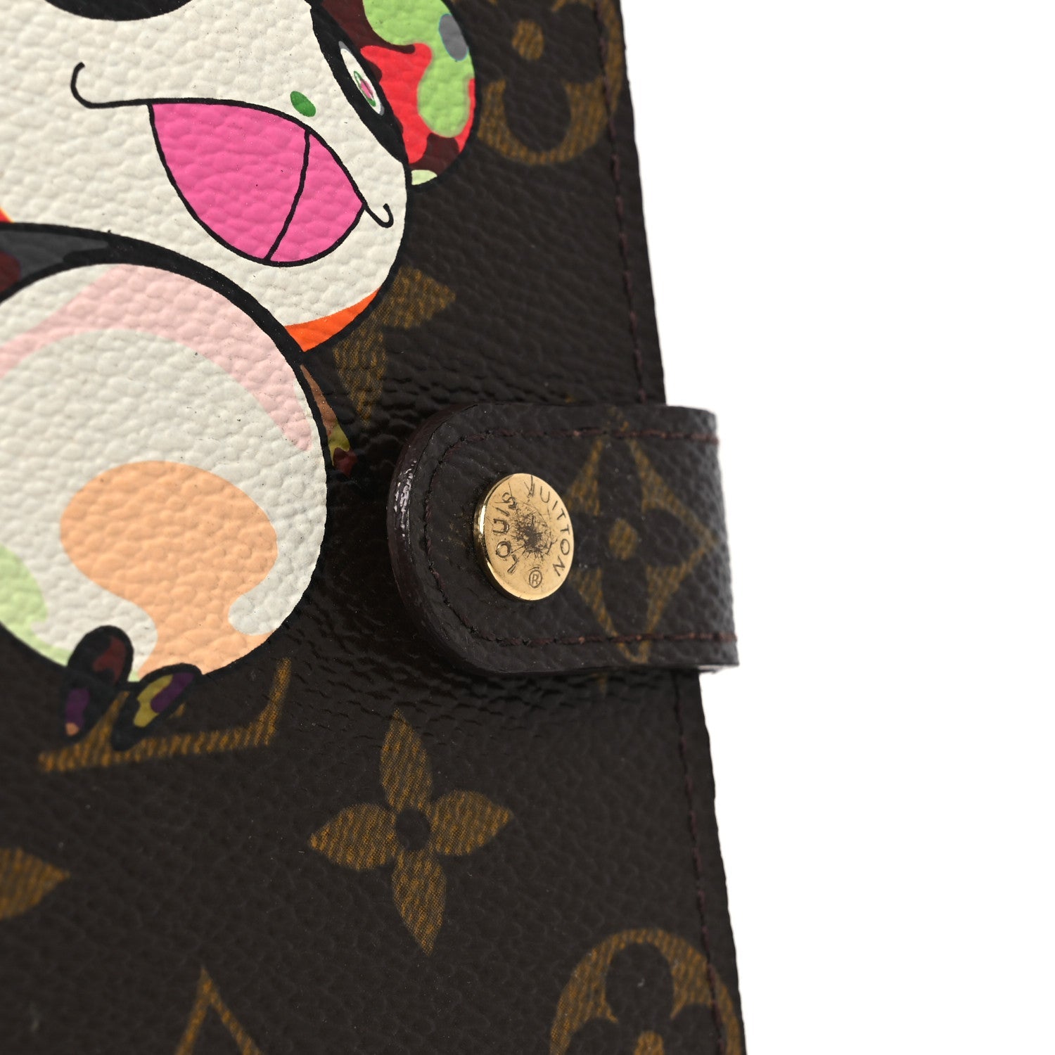 Louis Vuitton Monogram Panda Small Ring Agenda Cover