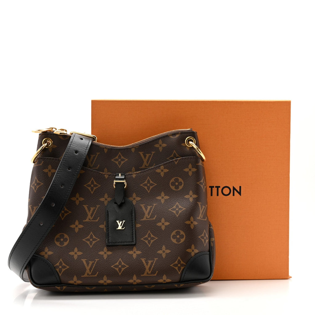 Louis Vuitton Monogram Odeon PM Black