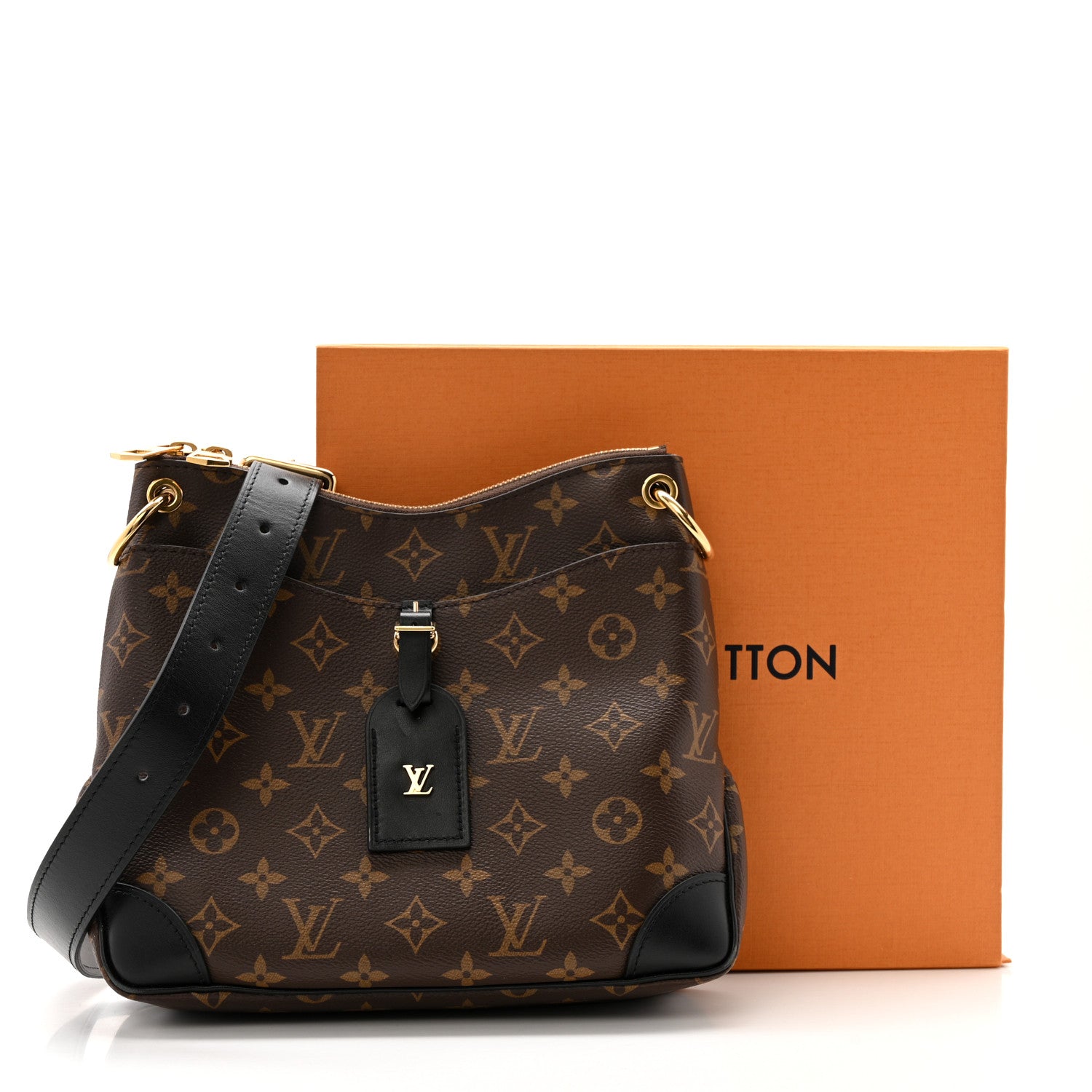 Louis Vuitton Monogram Odeon PM Black