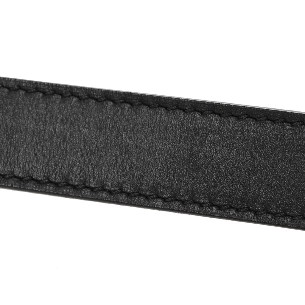 Gucci Calfskin Double G 20mm Belt 100 40 Black