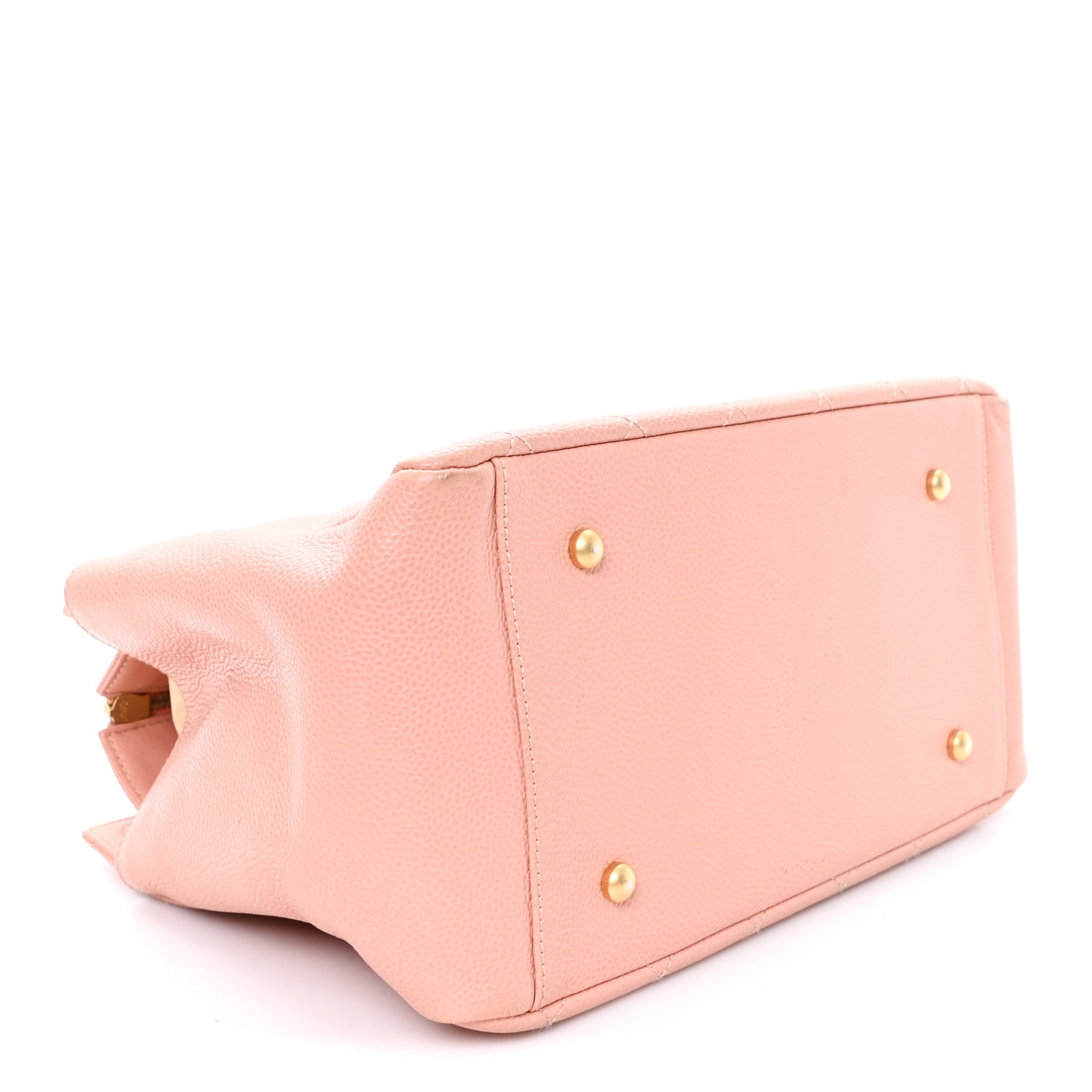 Chanel Caviar Quilted Petit Timeless Shopping Tote PTT Pink