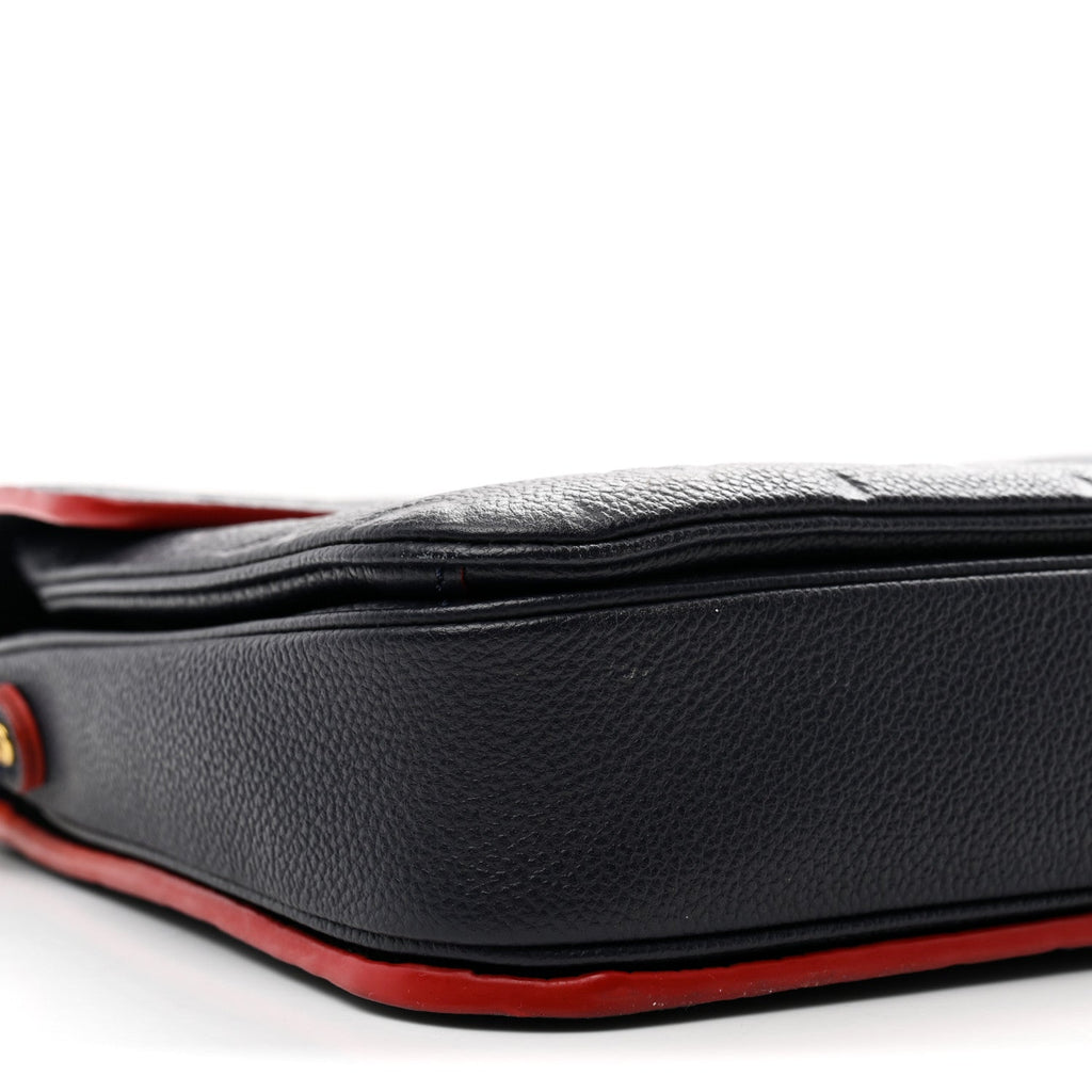 Louis Vuitton Empreinte Pochette Metis Marine Rouge