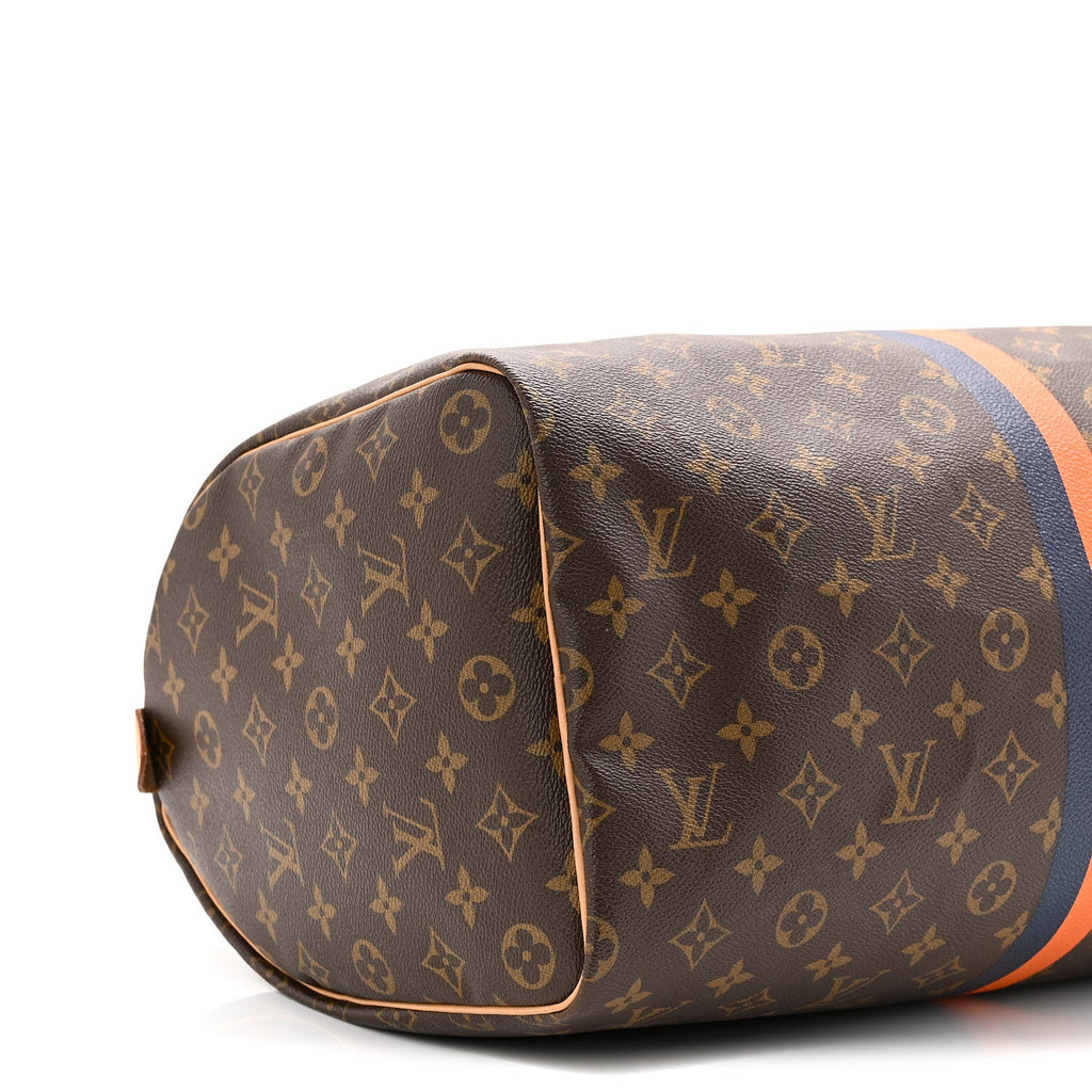 Louis Vuitton Monogram My LV Heritage Speedy 40 Orange Navy