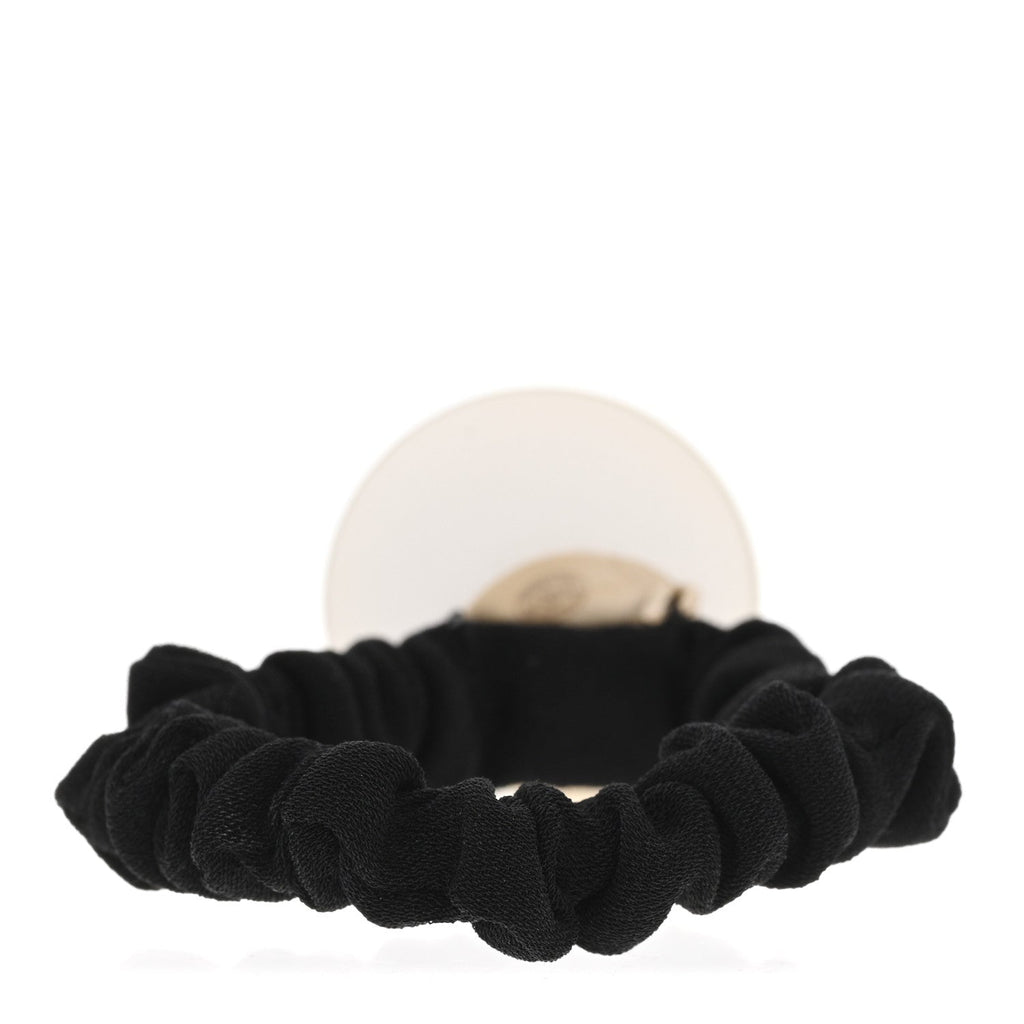 Pearl CC Hair Tie Black Gold Pearly White