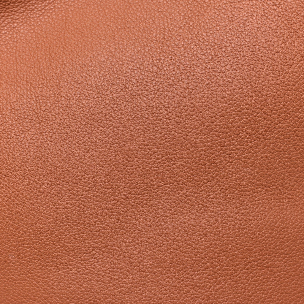 Louis Vuitton Grained Calfskin Low Key Hobo MM Cognac