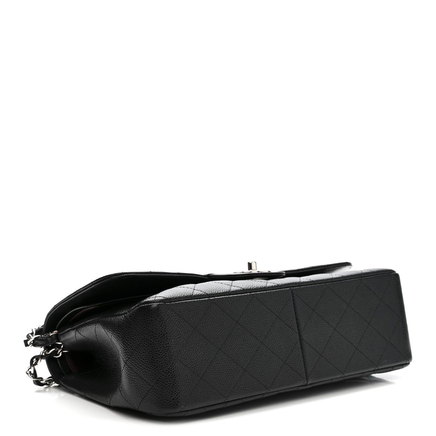 Chanel Caviar Quilted Jumbo Double Flap Black