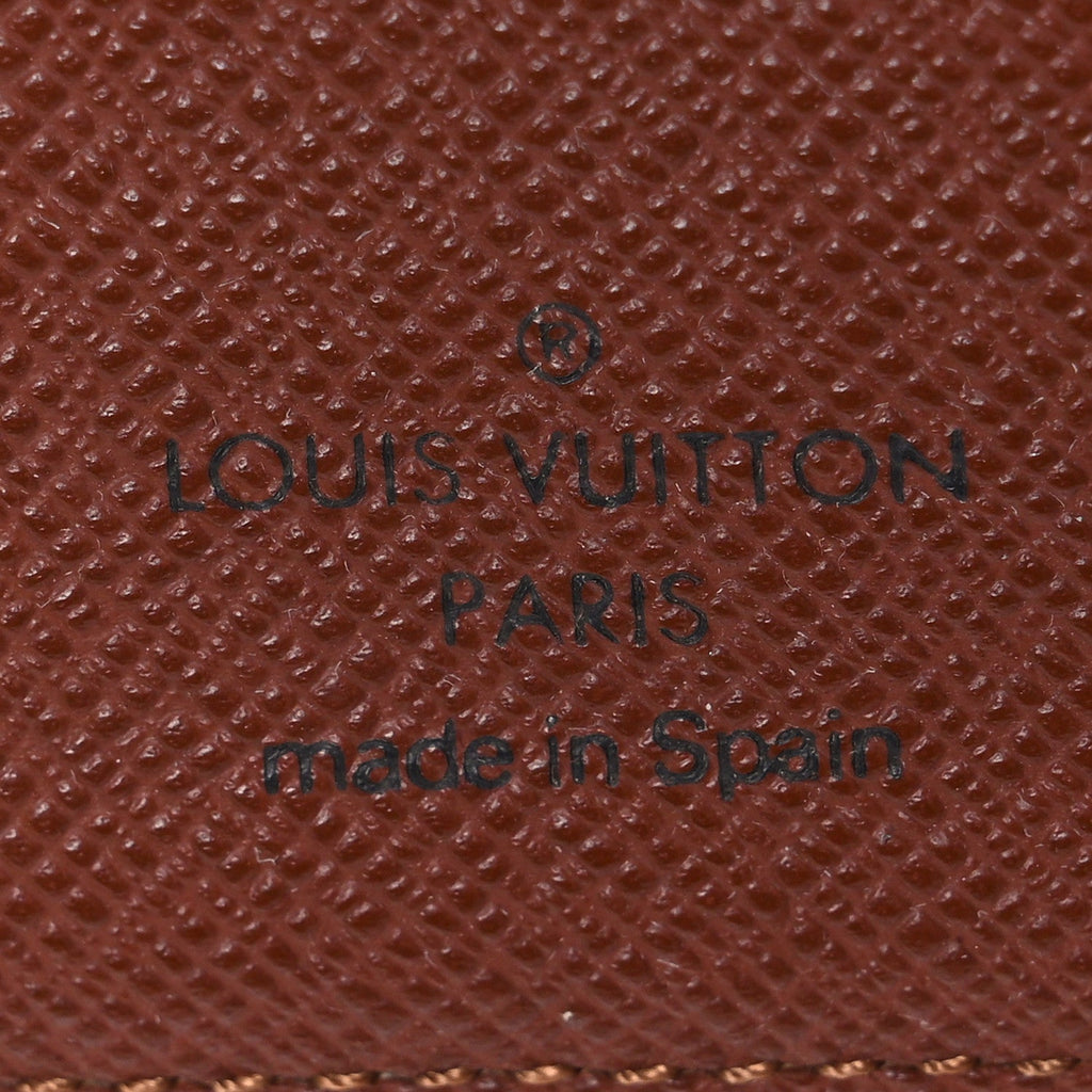Louis Vuitton Monogram Small Ring Agenda Cover