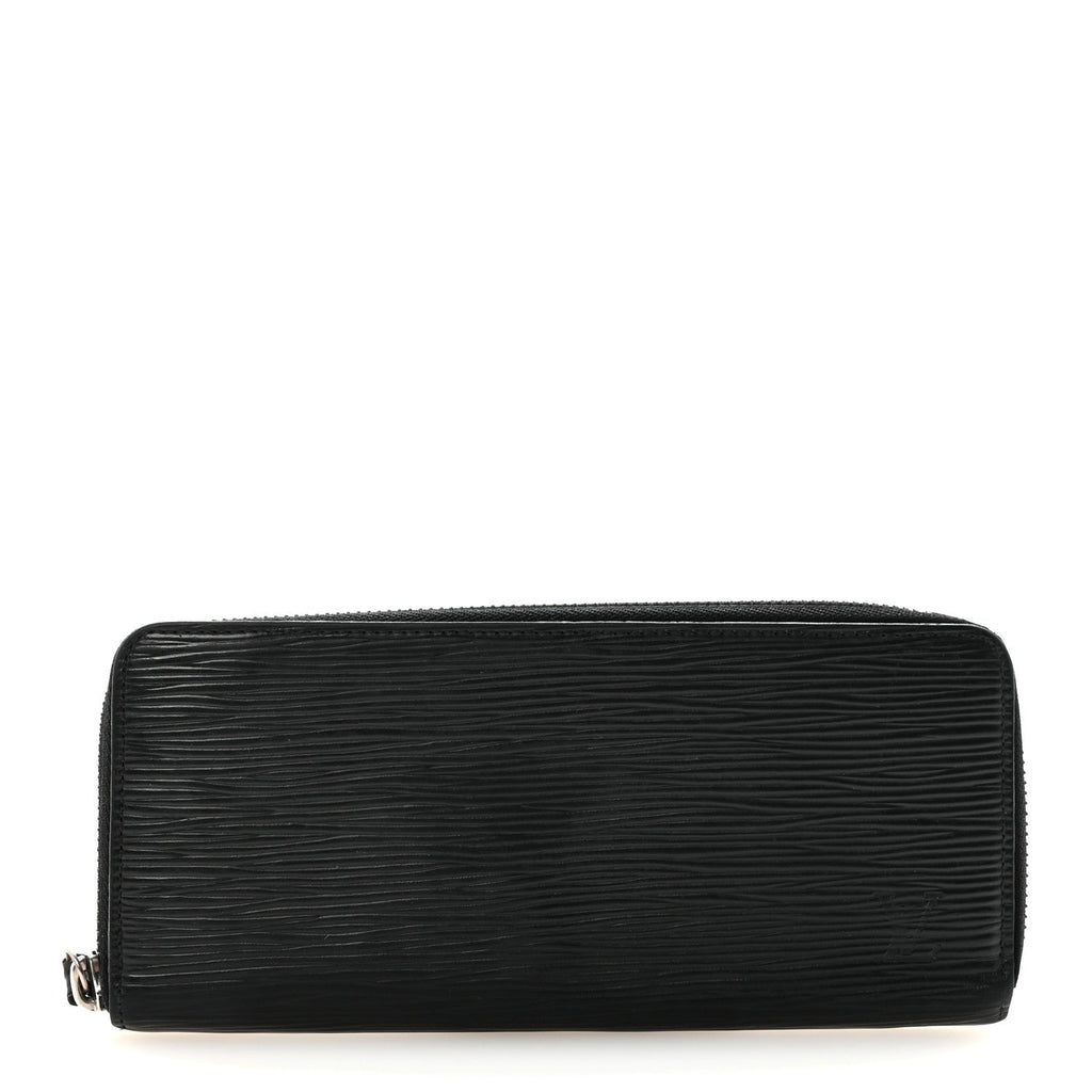 Louis Vuitton Epi Clemence Wallet Black