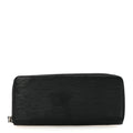 Louis Vuitton Epi Clemence Wallet Black