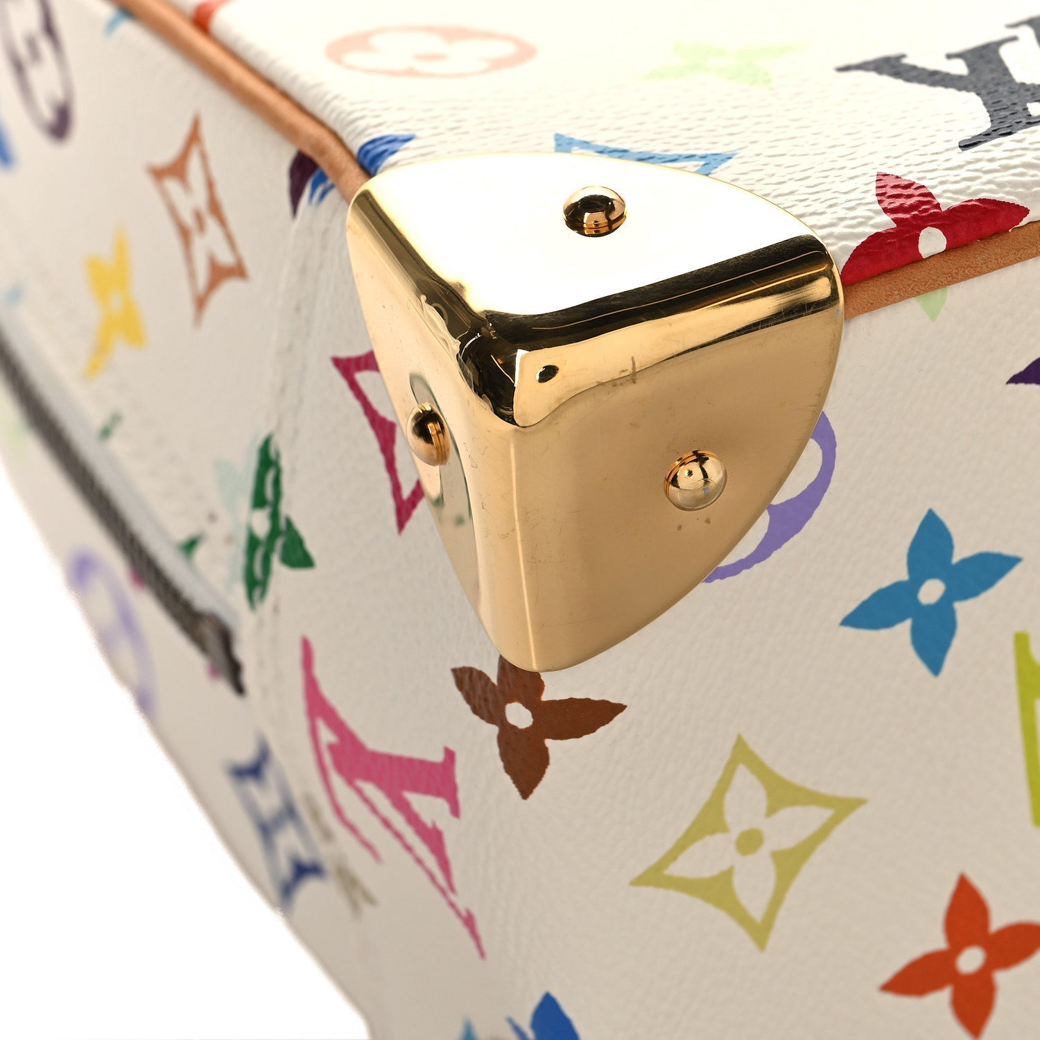 Louis Vuitton Monogram Multicolor Trouville White