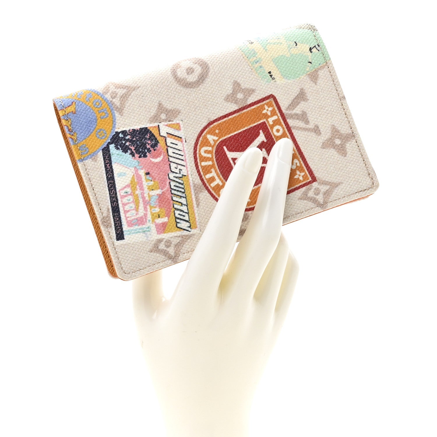 Louis Vuitton Monogram Flight Mode Passport Cover Dune